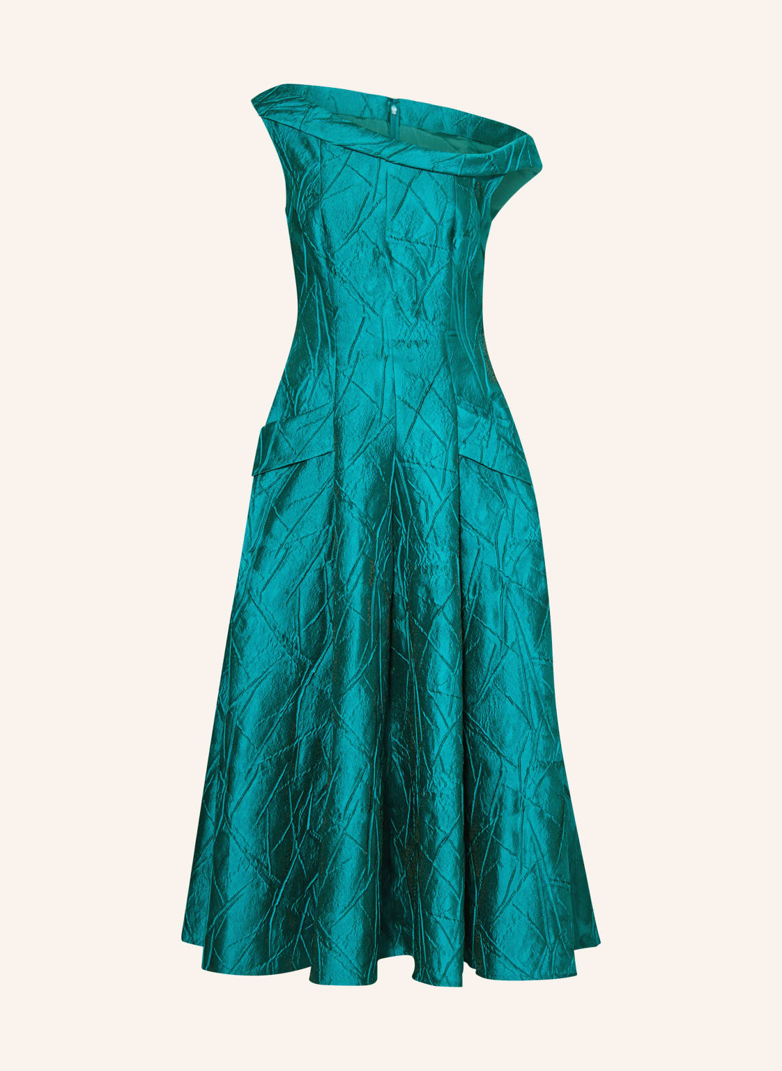 Talbot Runhof Abendkleid Aus Jaquard blau von TALBOT RUNHOF