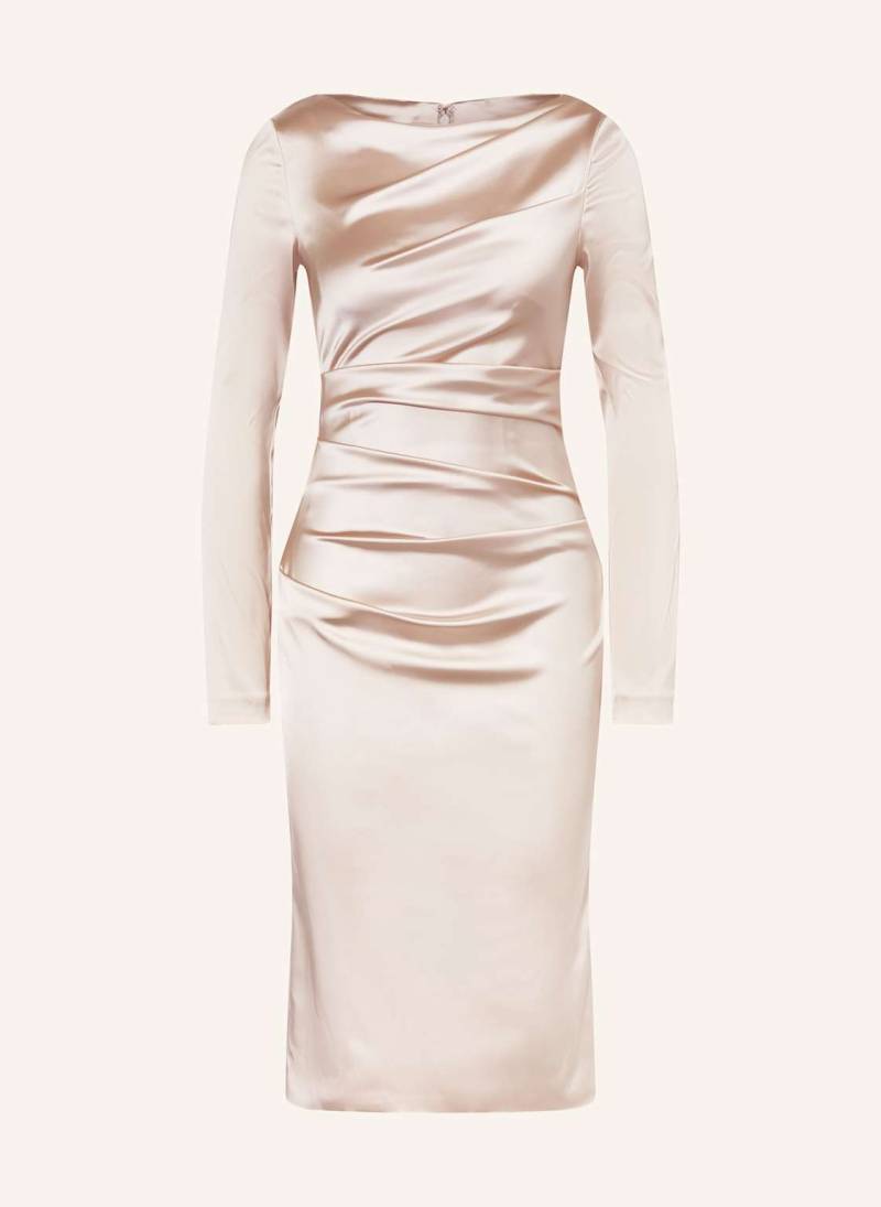 Talbot Runhof Cocktailkleid Aus Satin beige von TALBOT RUNHOF