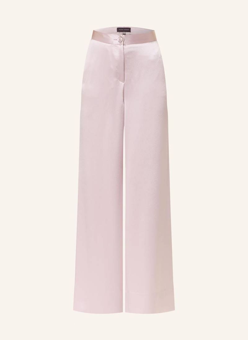 Talbot Runhof Marlenehose Aus Satin rosa von TALBOT RUNHOF