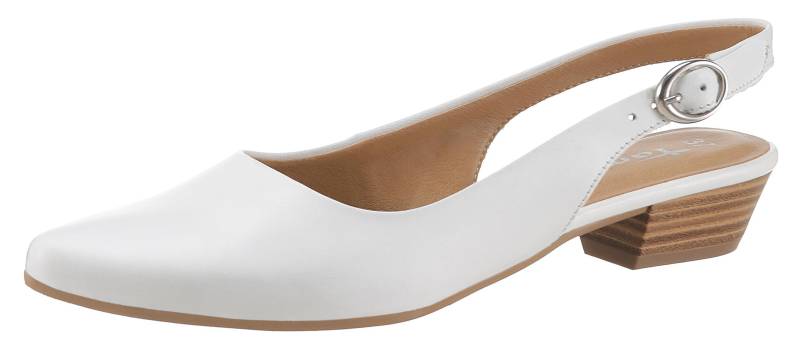 Tamaris Slingpumps »Trina«, Abendschuh, Sommerschuh, Blockabsatz, in schlichtem Design von Tamaris