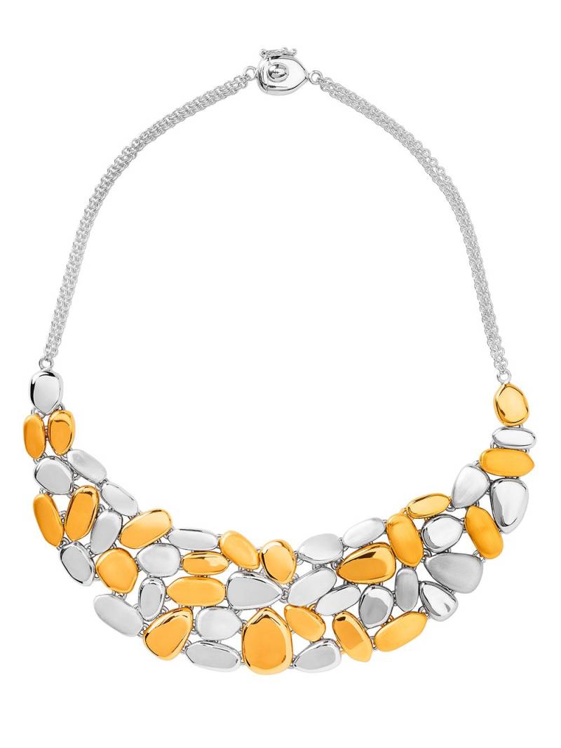 TANE México 1942 sterling silver and 23kt yellow gold vermeil Alma necklace von TANE México 1942