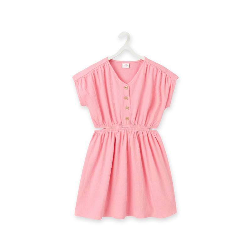 Freizeitkleid, Kurzarm Mädchen Pink 10A von TAO KIDS