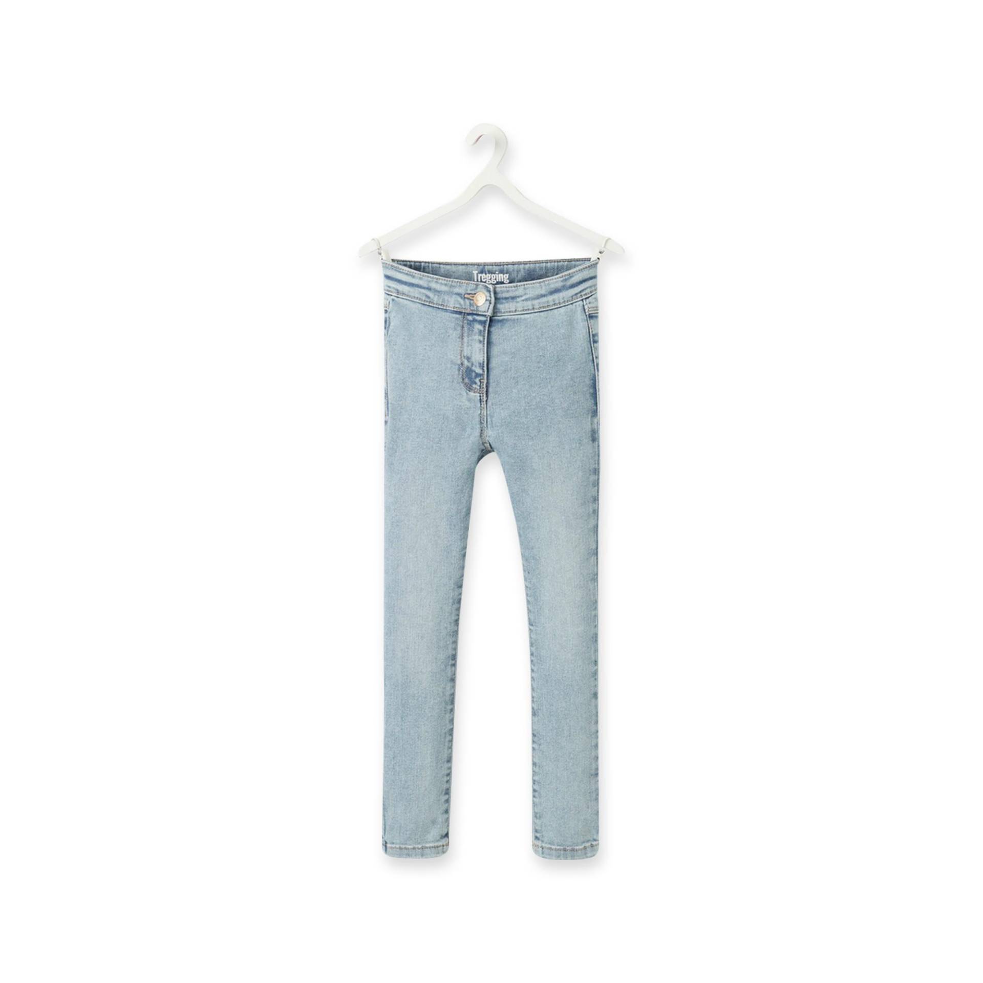 Hose Mädchen Blau Denim 10A von TAO KIDS