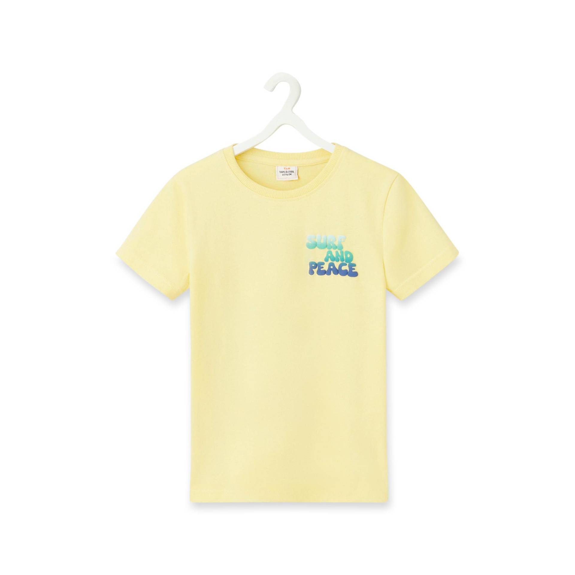 T-shirt, Rundhals, Kurzarm Jungen Gelb 10A von TAO KIDS
