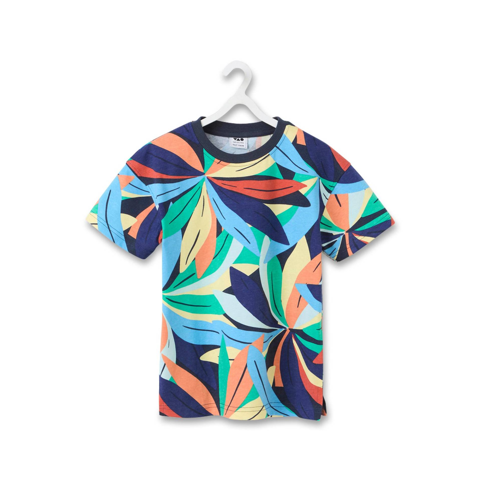 T-shirt, Rundhals, Kurzarm Jungen Marine 12A von TAO KIDS