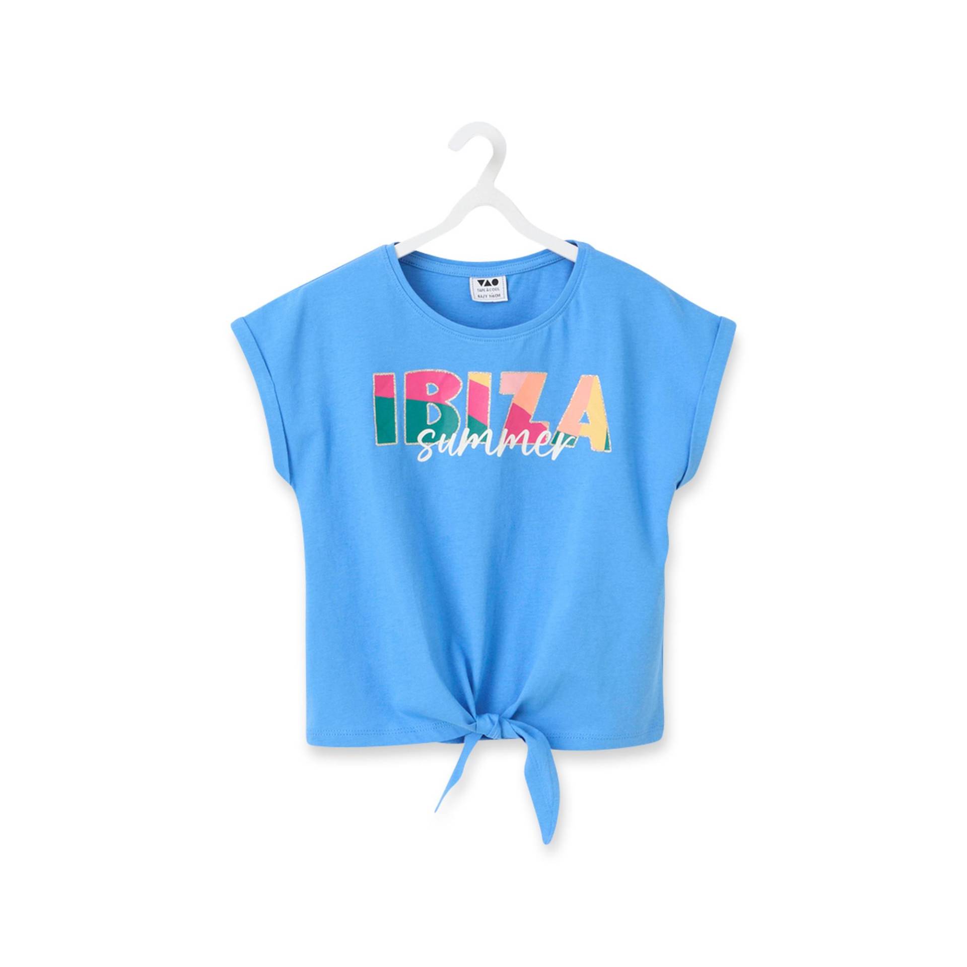 T-shirt, Rundhals, Kurzarm Mädchen Blau 5A von TAO KIDS