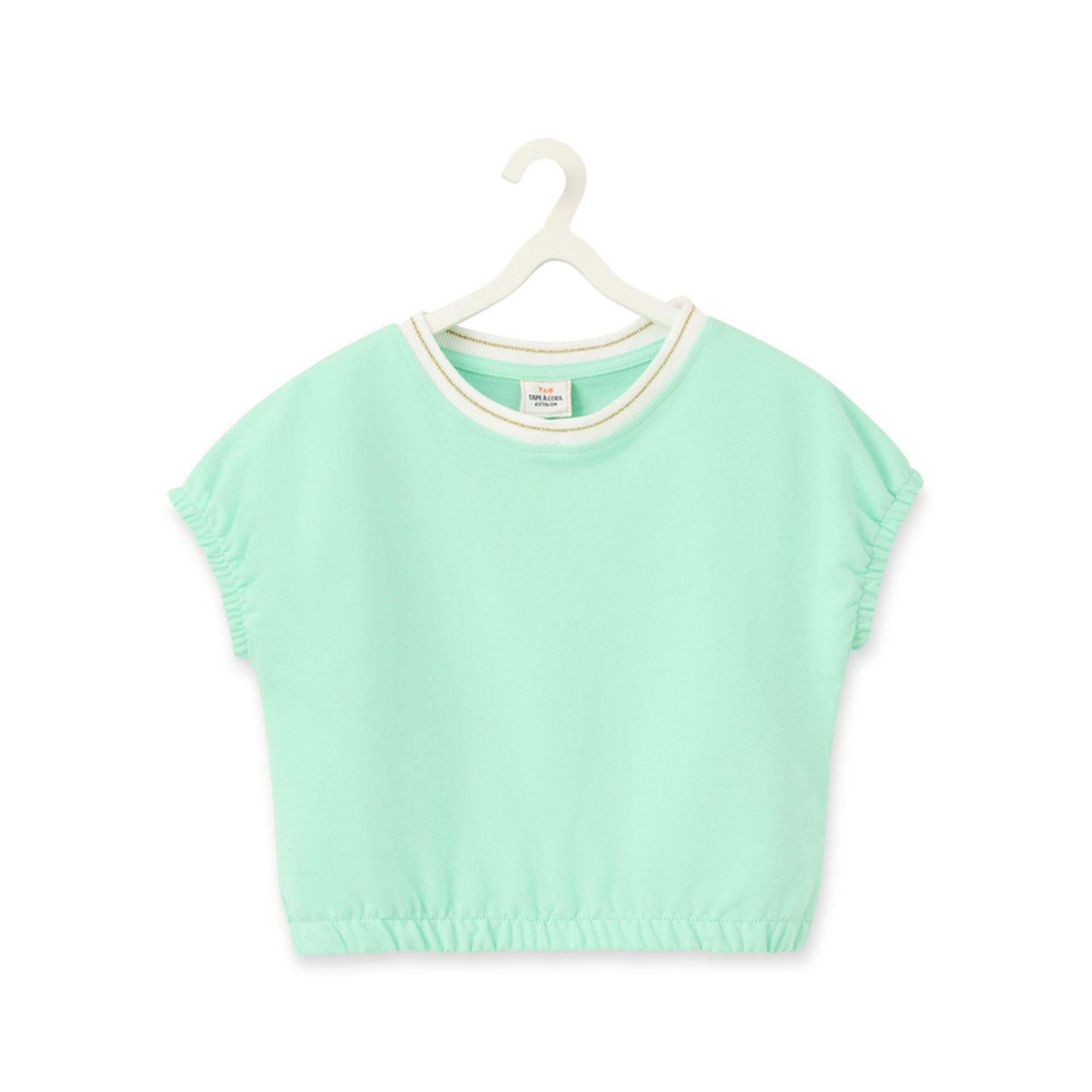 T-shirt, Rundhals, Kurzarm Mädchen Mint 12A von TAO KIDS