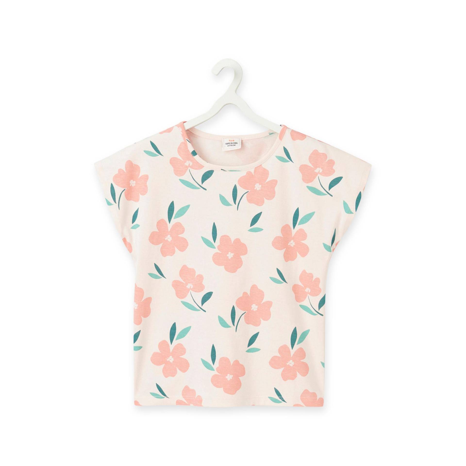 T-shirt, Rundhals, Kurzarm Mädchen Rosa 12A von TAO KIDS