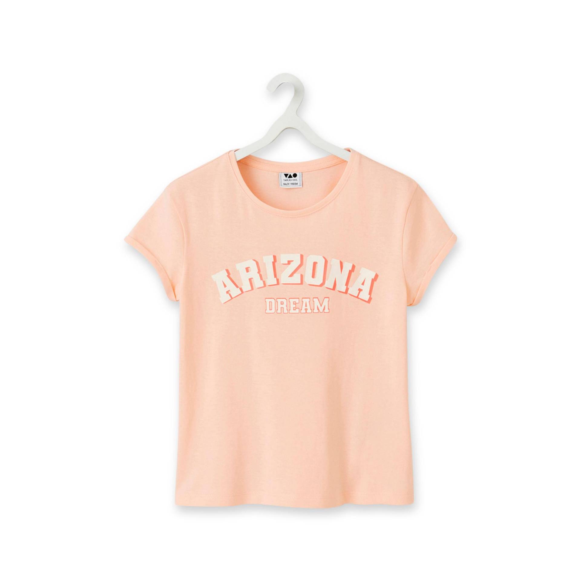 T-shirt, Rundhals, Kurzarm Mädchen Rosa 14A von TAO KIDS