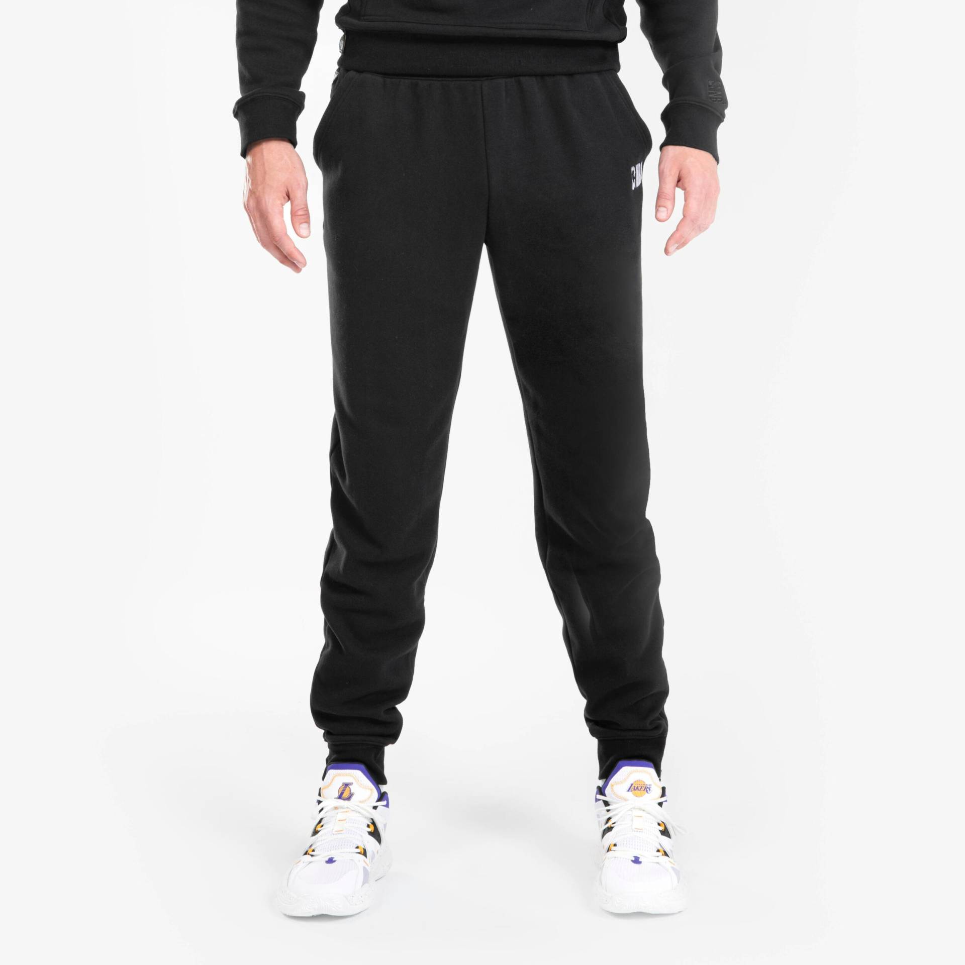 TARMAK - Sporthose NBA 900, für Herren, Charcoal Black, Größe XXL von TARMAK