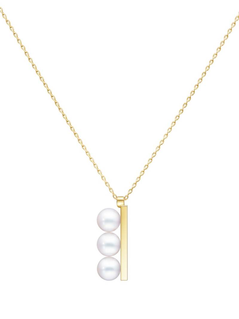 TASAKI 18kt yellow gold Balance Plus Neo pearl necklace von TASAKI