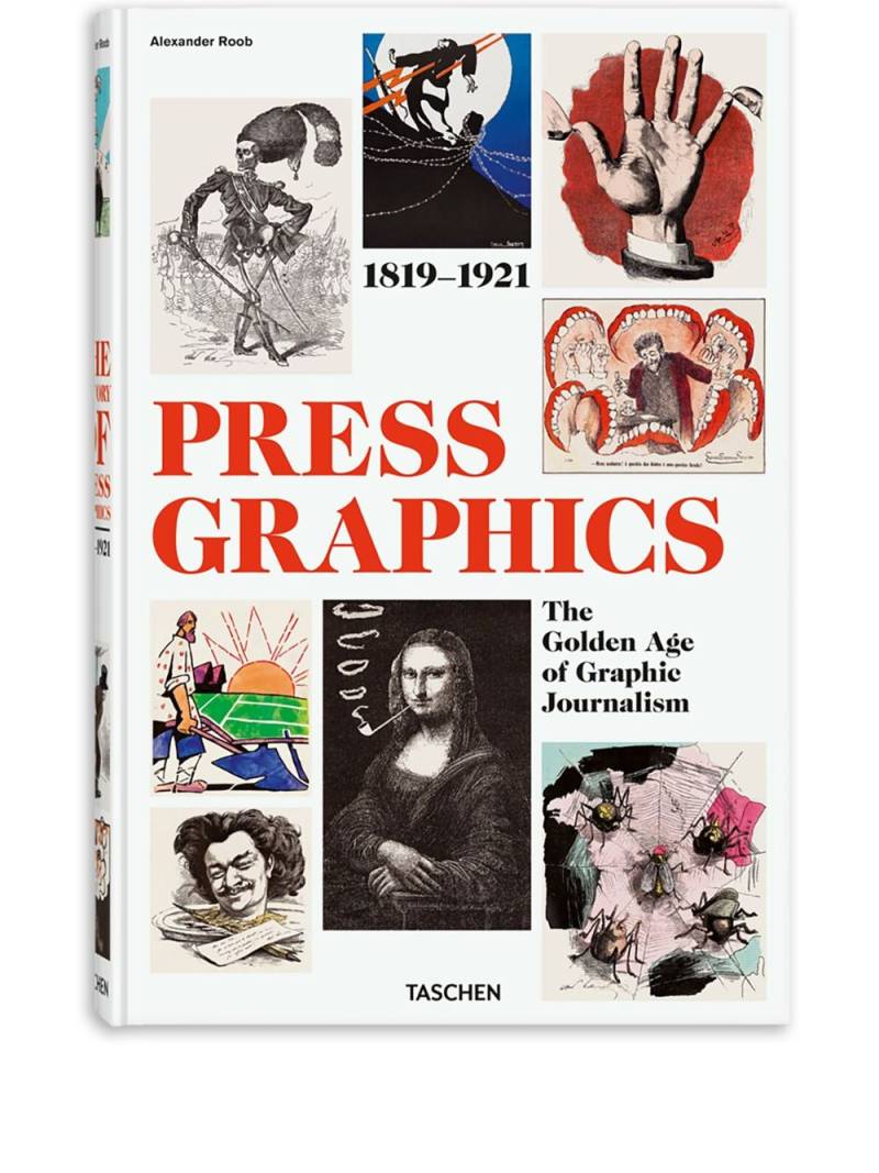 TASCHEN History of Press Graphics. 1819–1921 book - White von TASCHEN