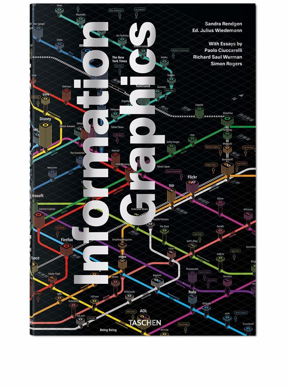 TASCHEN Information Graphics book - Black von TASCHEN