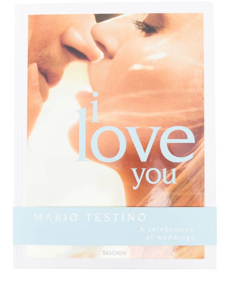 TASCHEN Mario Testino. I Love You book - White von TASCHEN