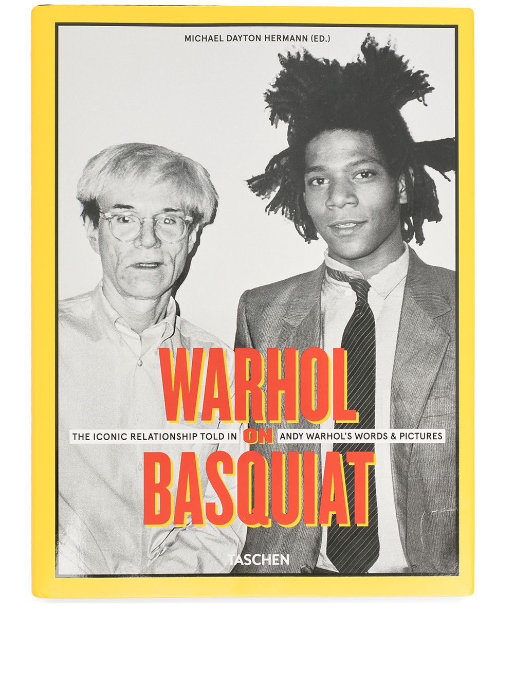 TASCHEN Warhol On Basquat book - Yellow von TASCHEN