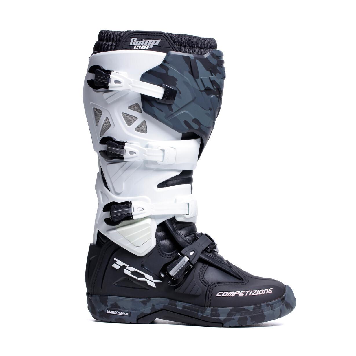 TCX - cross-motorradstiefel comp evo 2 michelin, für Damen, Größe 43 von TCX