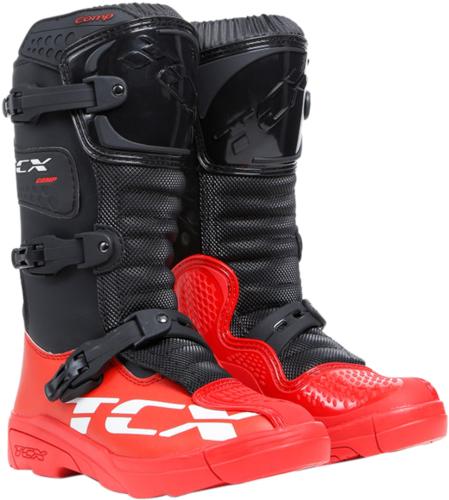 TCX Stiefel Comp-Kid - schwarz-rot (Grösse: 32)