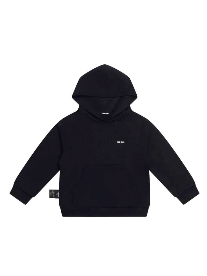 TEAM WANG design The Original 1 cotton hoodie - Black von TEAM WANG design