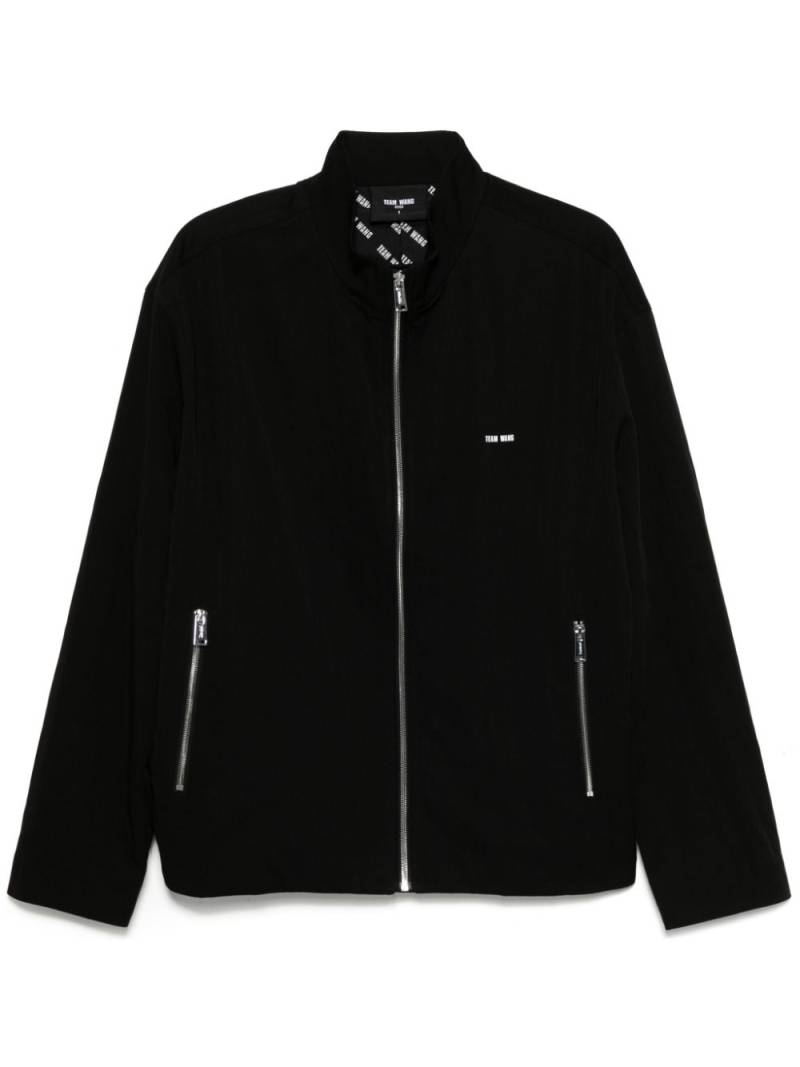 TEAM WANG design The original 1 stand collar jacket - Black von TEAM WANG design