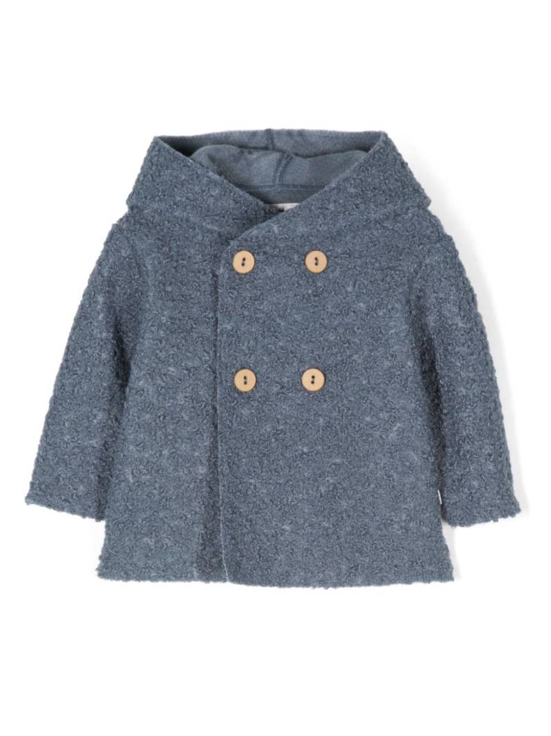 TEDDY & MINOU bouclé jacket - Blue von TEDDY & MINOU