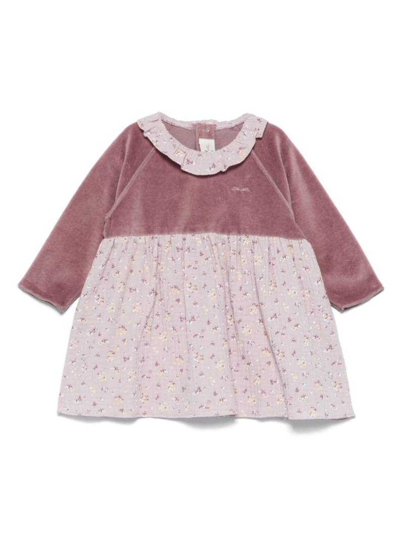 TEDDY & MINOU cat embroidered-motif dress - Pink von TEDDY & MINOU