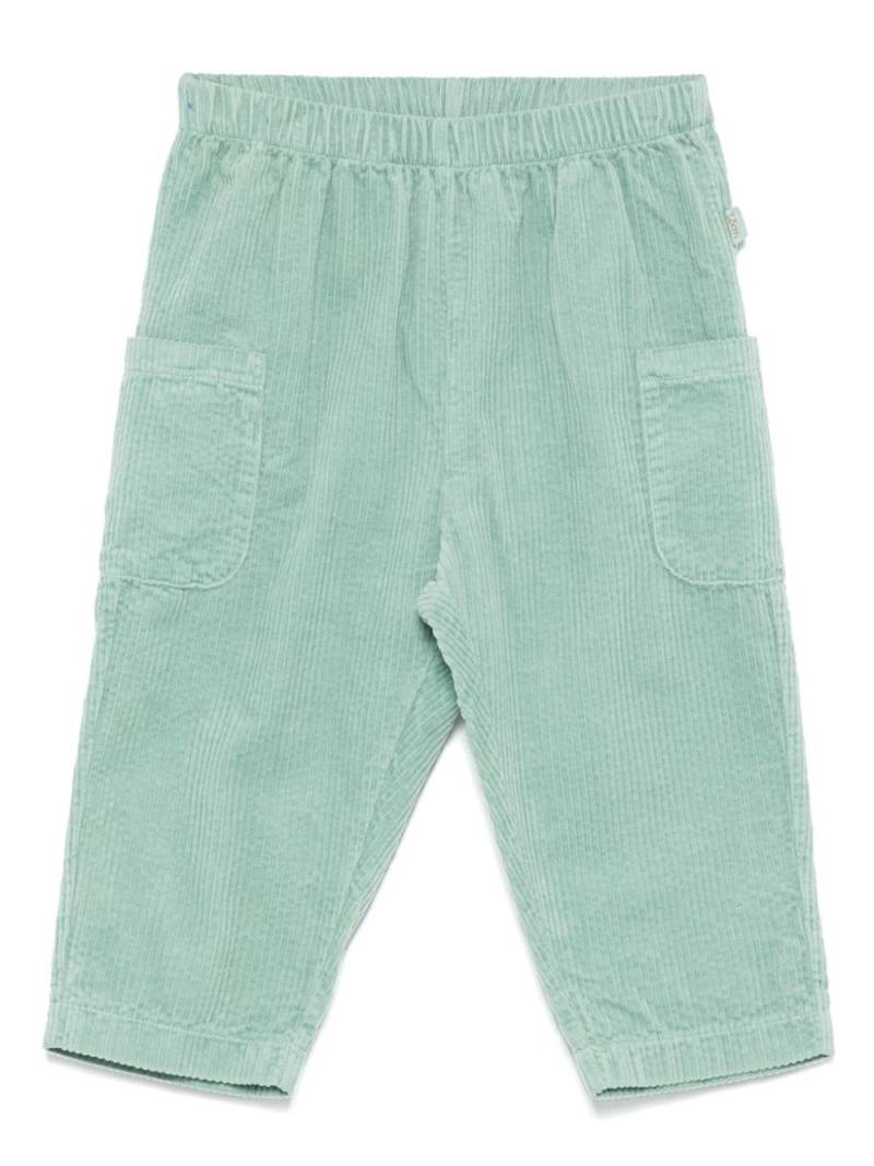 TEDDY & MINOU corduroy trousers - Green von TEDDY & MINOU