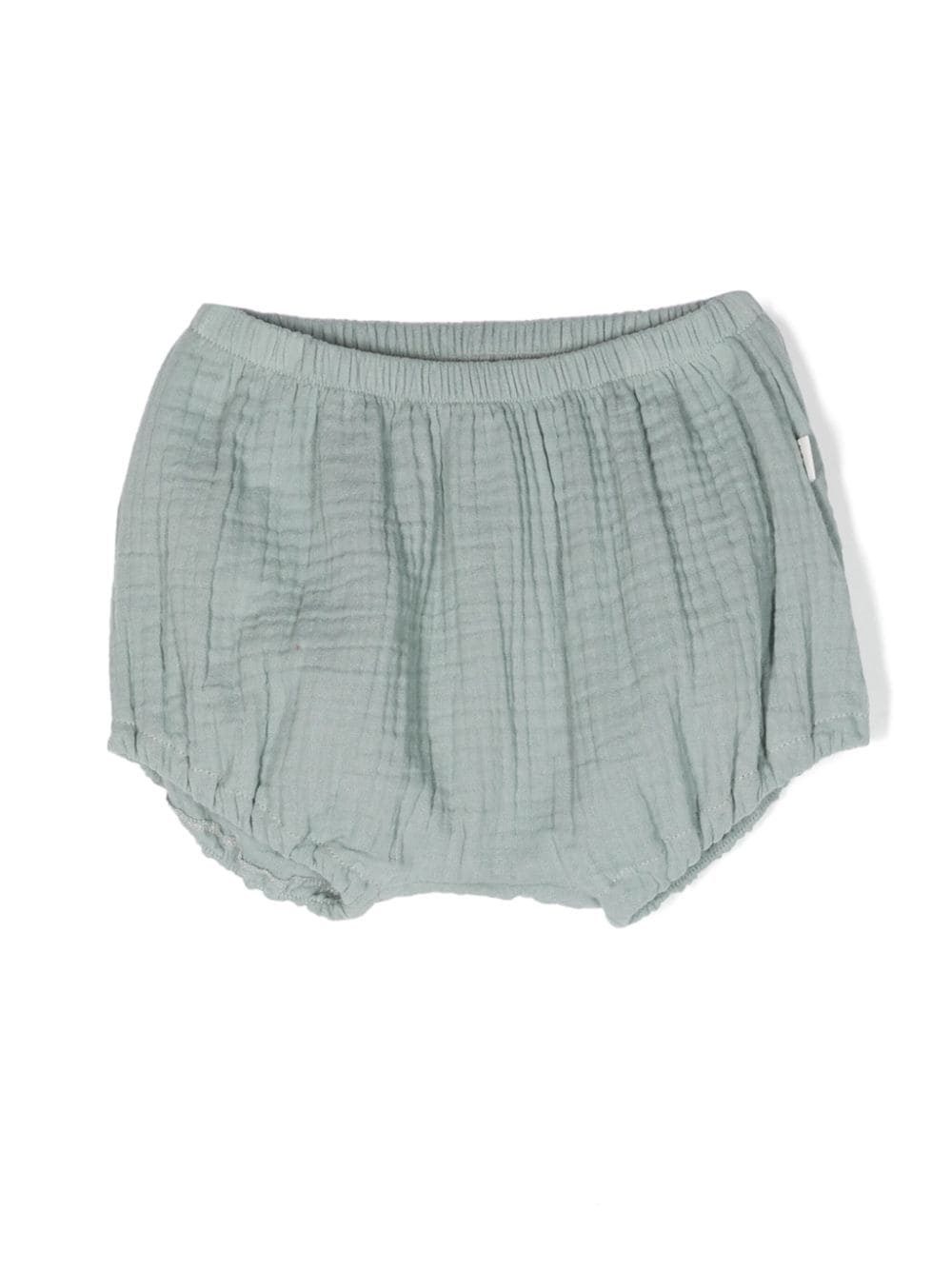 TEDDY & MINOU elasticated-waist muslin shorts - Green von TEDDY & MINOU