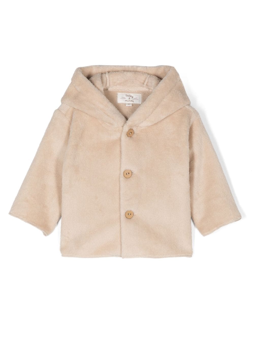 TEDDY & MINOU fleece jacket - Neutrals von TEDDY & MINOU