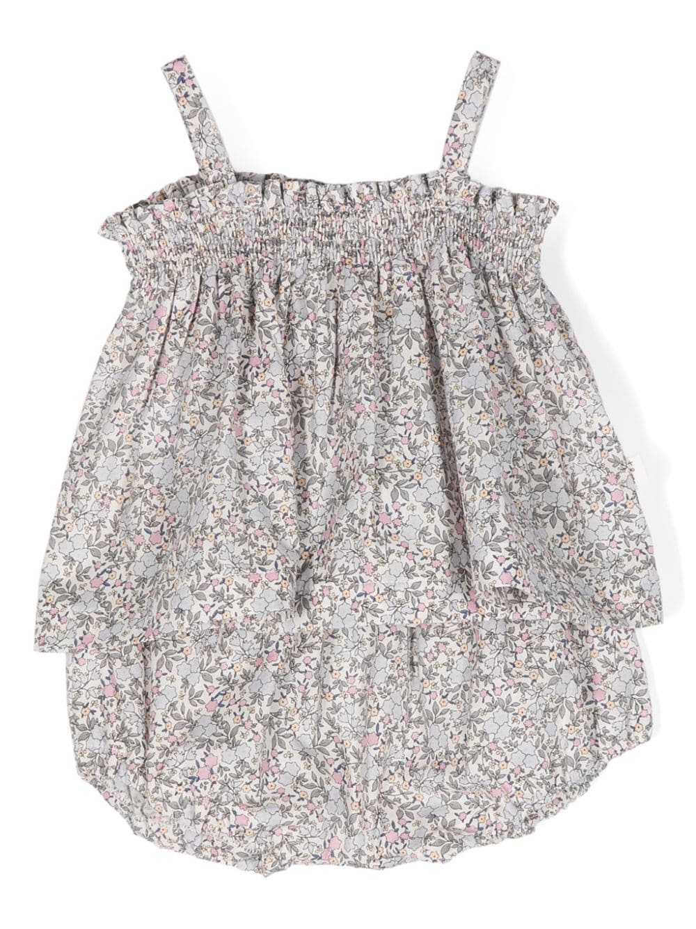 TEDDY & MINOU floral-print bloomers set - Blue von TEDDY & MINOU