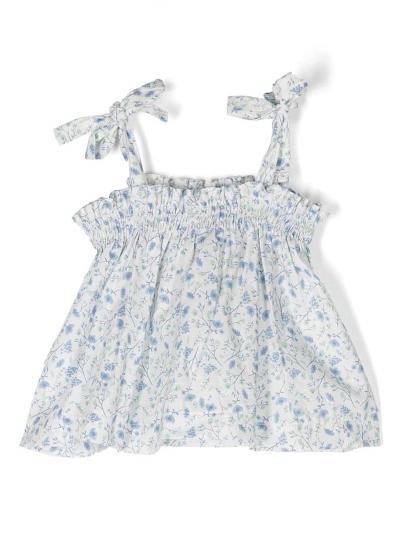 TEDDY & MINOU floral-print cotton bloomers - Blue von TEDDY & MINOU