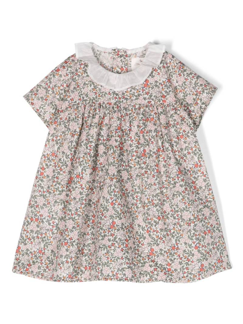 TEDDY & MINOU floral-print cotton dress - Green von TEDDY & MINOU