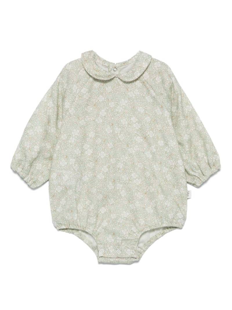 TEDDY & MINOU floral-print romper - Green von TEDDY & MINOU