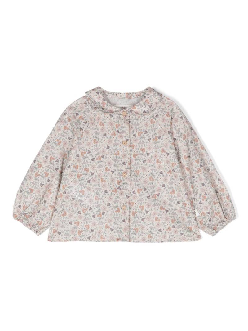 TEDDY & MINOU floral-print shirt - Neutrals von TEDDY & MINOU