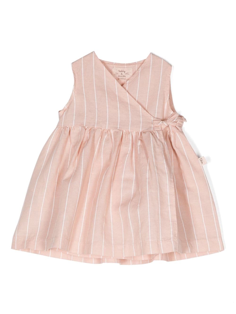 TEDDY & MINOU striped flared dress - Pink von TEDDY & MINOU