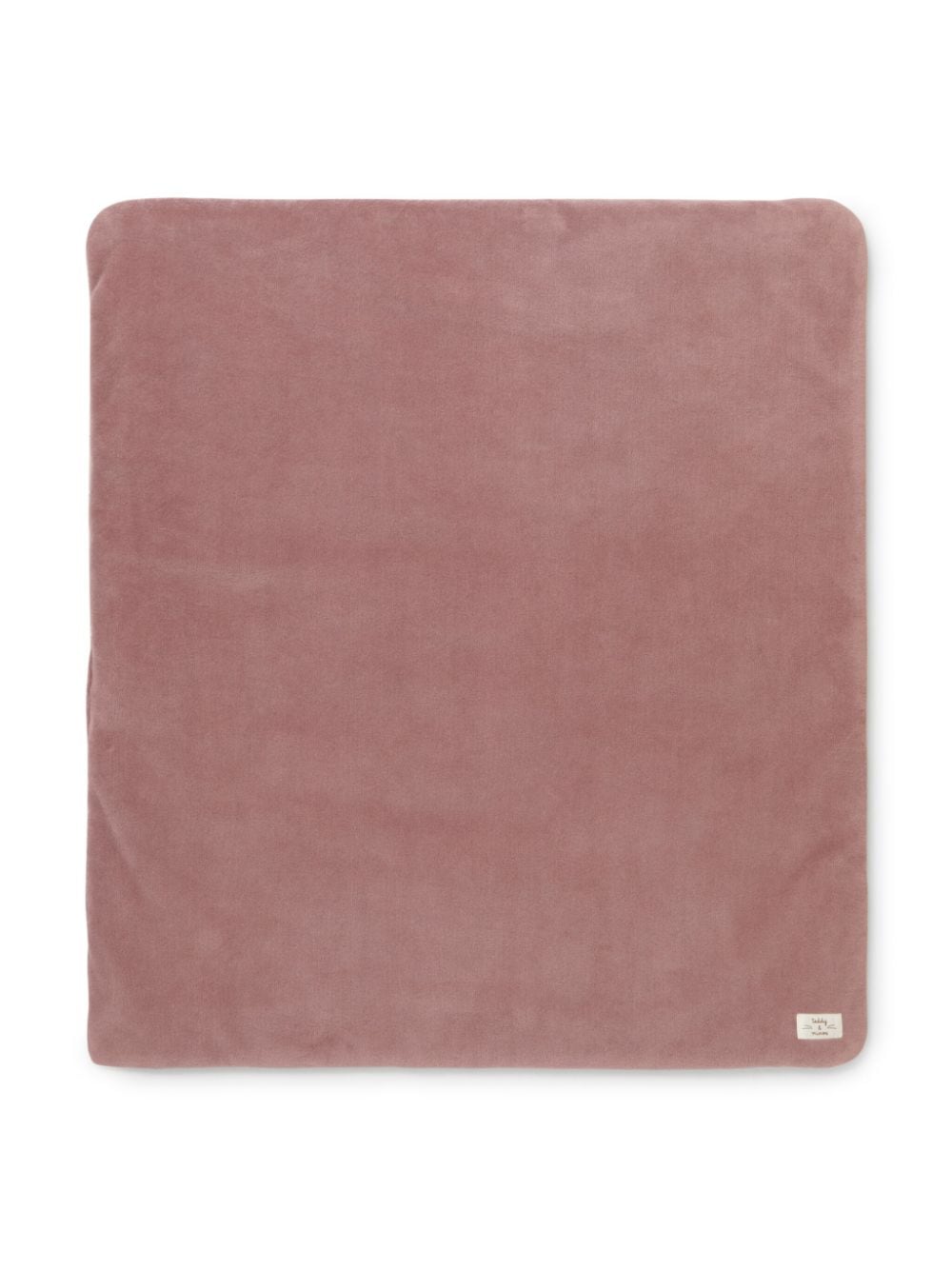 TEDDY & MINOU velour blanket - Pink von TEDDY & MINOU