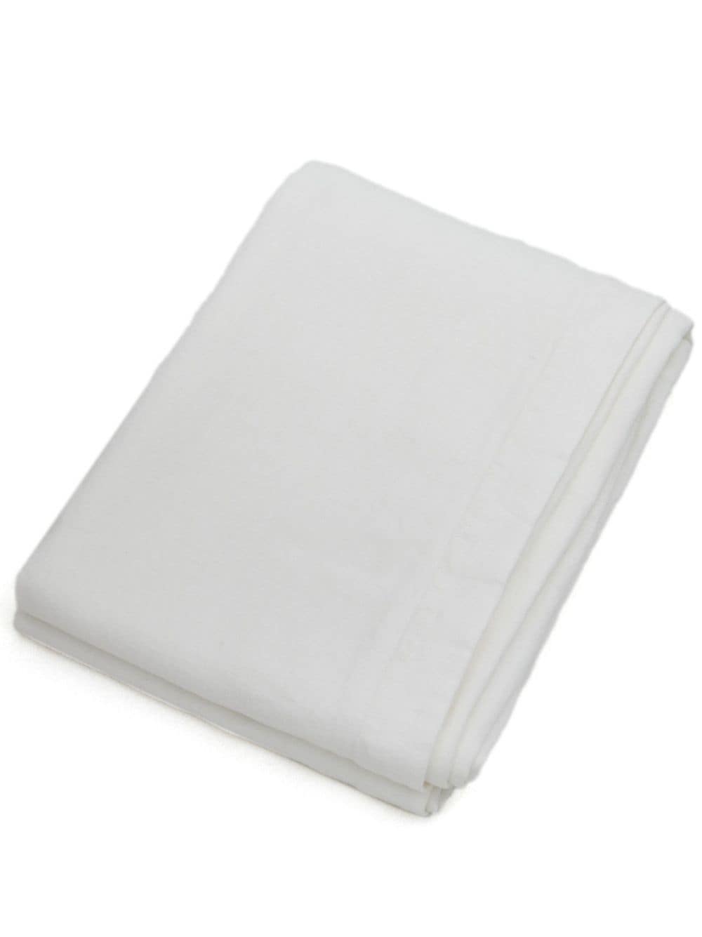 TEKLA stonewashed linen bedspread (240x260cm) - White von TEKLA