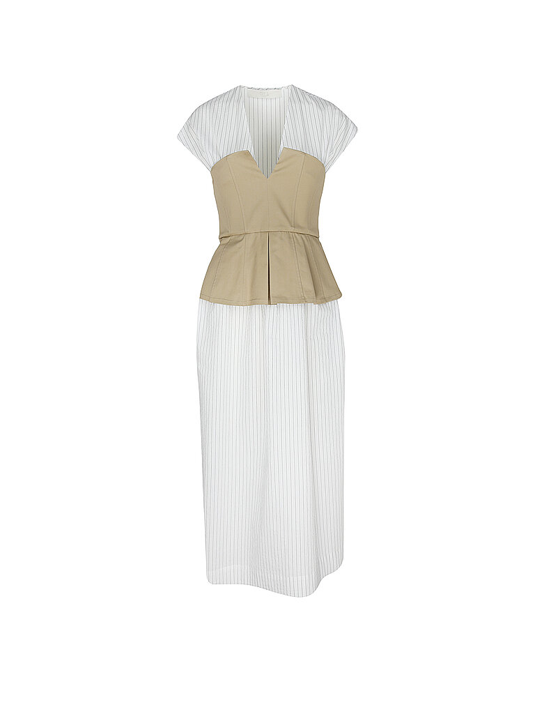 TELA Midikleid ARDESIA beige | 36 von TELA