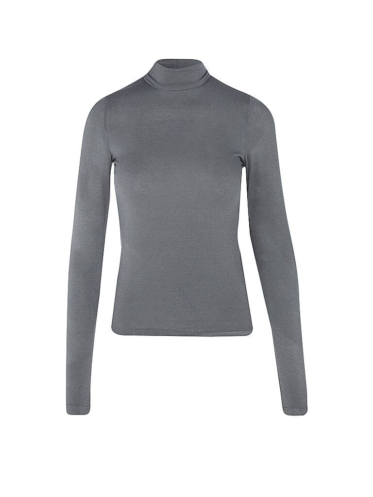 TELA Rollkragenshirt MATHILDE grau | S TELA Rollkragenshirt MATHILDE grau | S von TELA