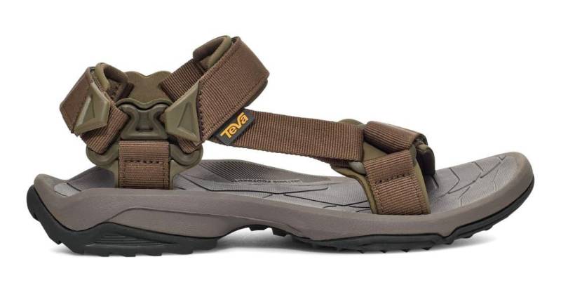 Terra Fi Lite - Synthetik Sandale Herren Braun 43 von TEVA