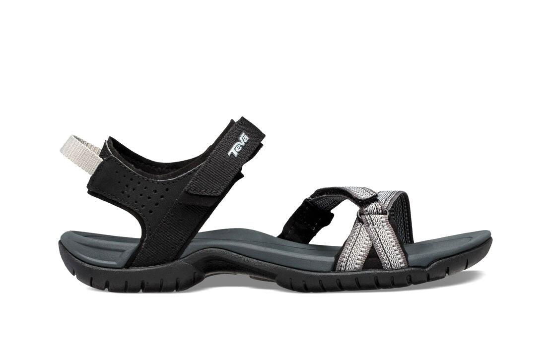 Verra - Synthetik Sandale Damen Schwarz 37 von TEVA