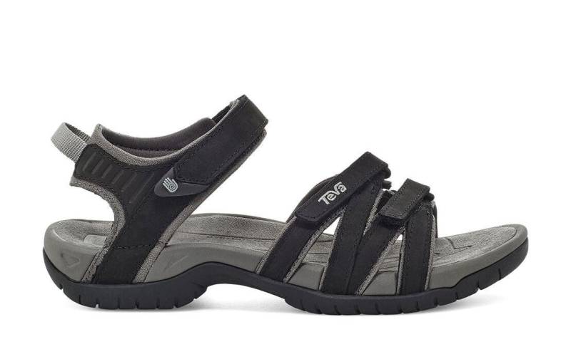 Tirra - Leder Wandersandale Damen Schwarz 37 von TEVA