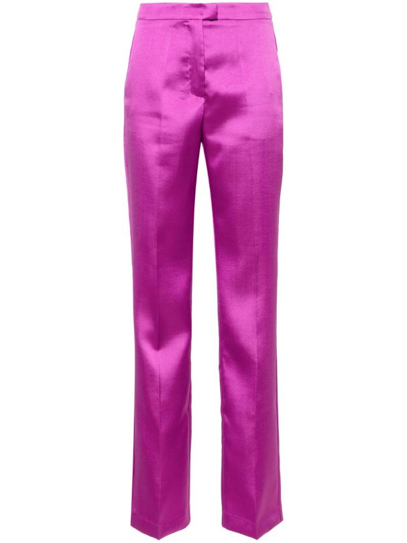 THE ANDAMANE Gladys straight tailored trousers - Pink von THE ANDAMANE