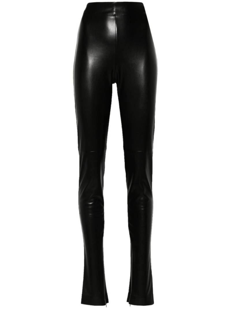 THE ANDAMANE Hoola zipped leggings - Black von THE ANDAMANE