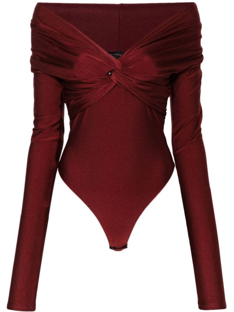 THE ANDAMANE Kendall bodysuit - Red von THE ANDAMANE