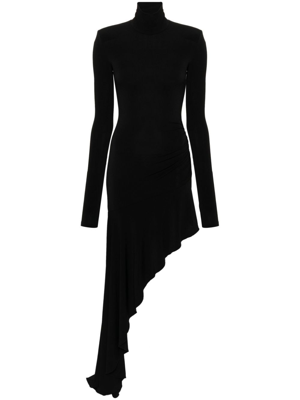 THE ANDAMANE Nancy asymmetric dress - Black von THE ANDAMANE