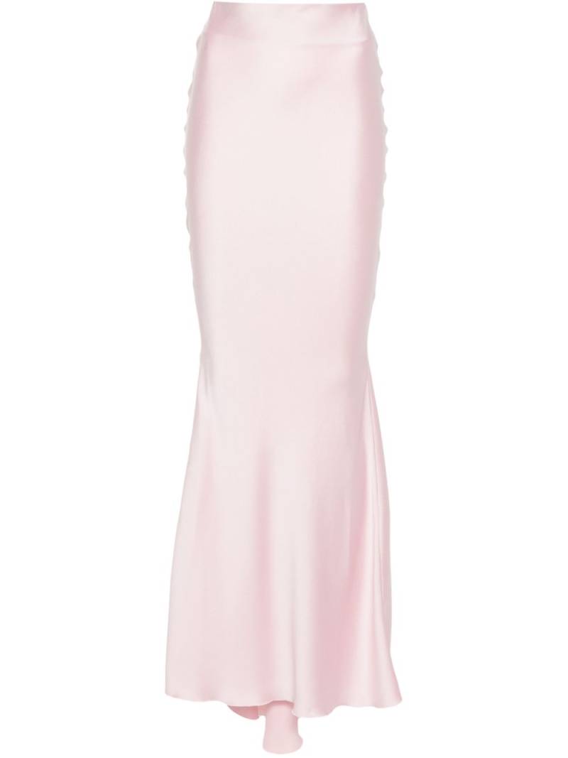 THE ANDAMANE Nemesia crepe maxi skirt - Pink von THE ANDAMANE