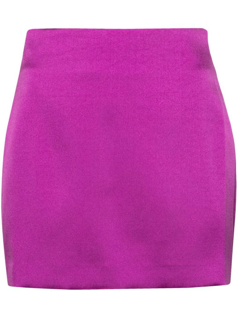 THE ANDAMANE Nerea tailored miniskirt - Purple von THE ANDAMANE