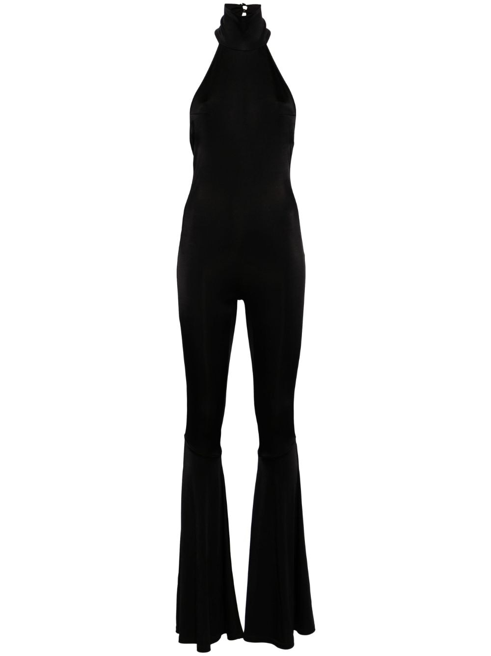 THE ANDAMANE Priscilla flared jumpsuit - Black von THE ANDAMANE