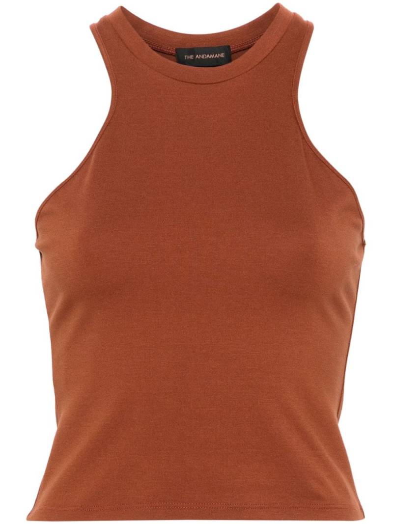 THE ANDAMANE Sadie tank top - Brown von THE ANDAMANE