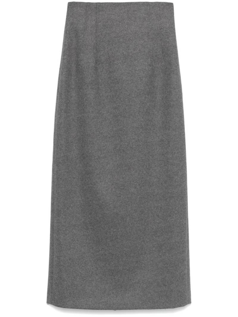 THE ANDAMANE Shelby midi skirt - Grey von THE ANDAMANE